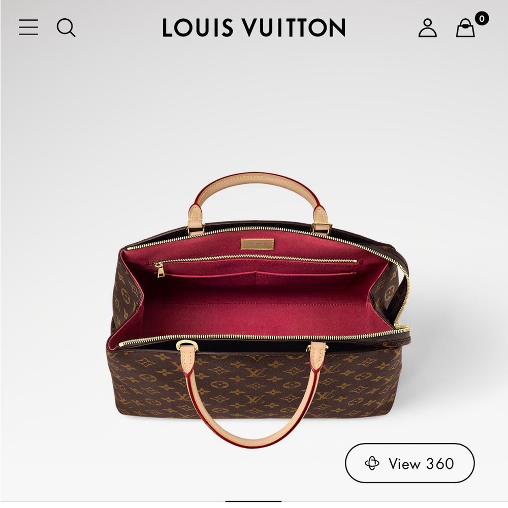 Louis Vuitton Grand Palais Brown Monogram Handbag - Picture 6 of 6
